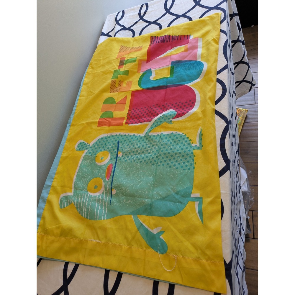 UglyDolls Reversible Pillowcase Ox Moxy Yellow Blue Jay Franco 2019 Standard